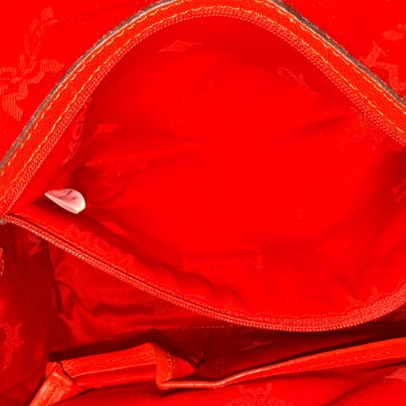 MCM Orange Satchel Bag - Picture 6 of 8